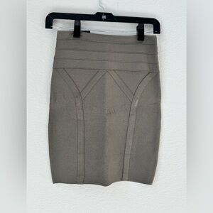 BEBE Olive Pencil Skirt